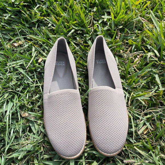 Eileen Fisher Demi Stretch Knit Flat Loafer Slip-On
TAUPE SIZE 10 new - Picture 4 of 10